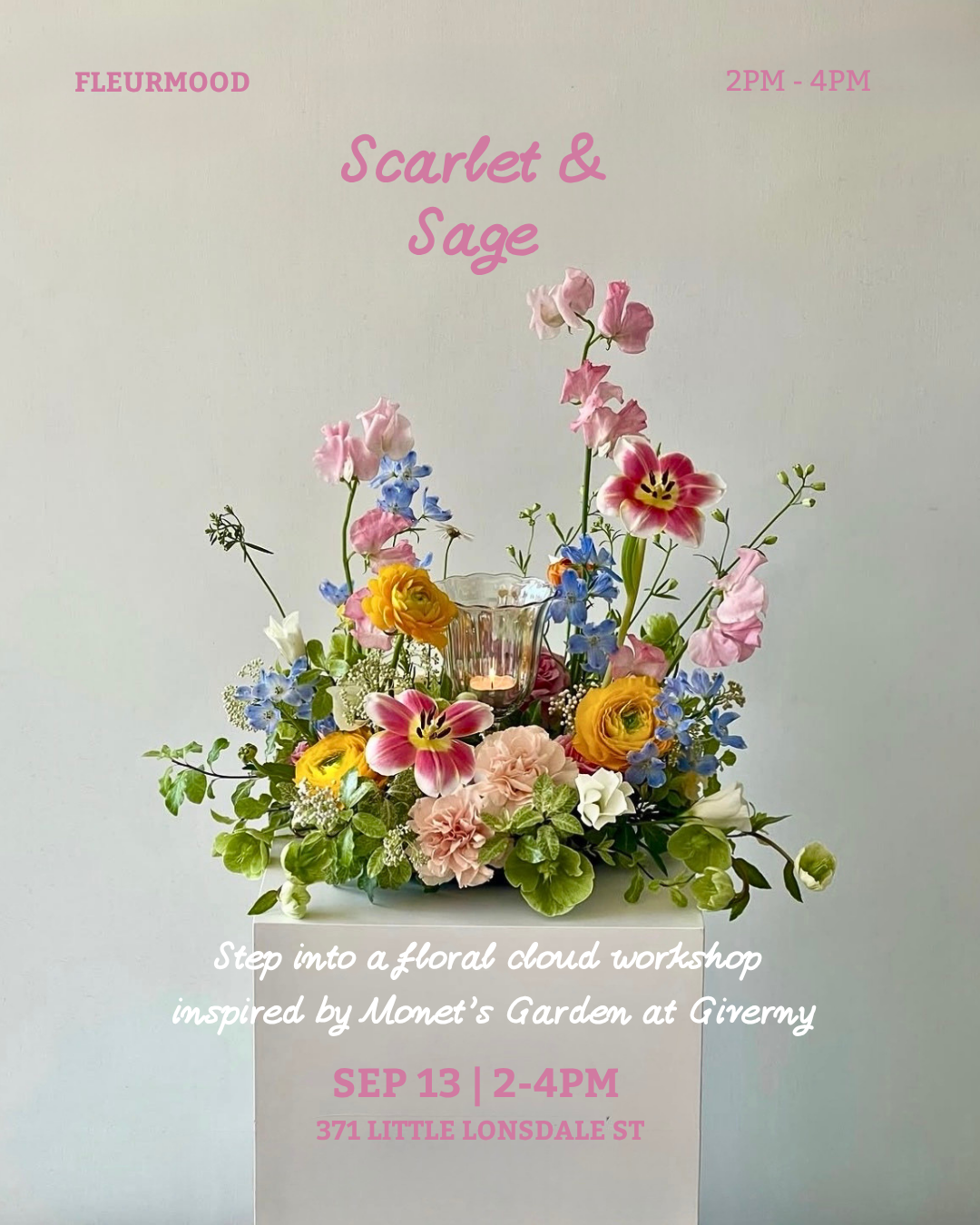 Scarlet & Sage Workshop