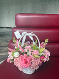 Soft Bloom Reverie Basket